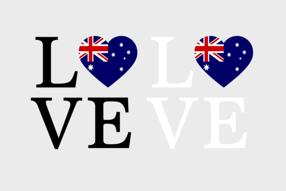 Australia Flag SVG PNG for Crafts and Graphics
