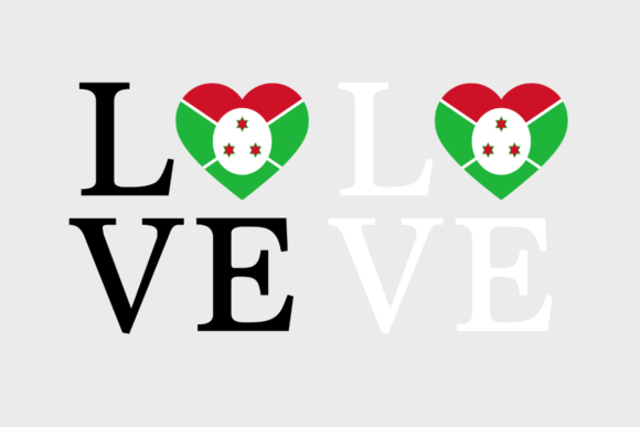 Burundi Flag SVG PNG for Crafts and Graphics