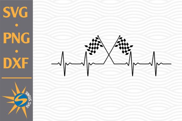 Checkered Flag Heartbeat