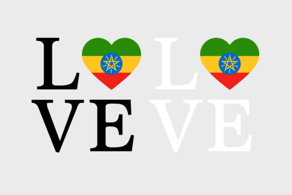 Et Ethiopia Flag, Love Ethiopia SVG PNG Graphics and Crafts