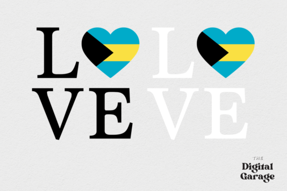 Love Bahamas SVG PNG for Graphics and Crafts