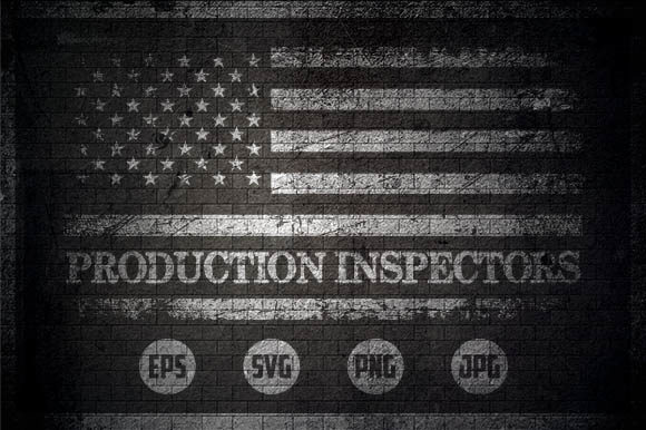 Production Inspectors - USA Flag Graphics and Crafts