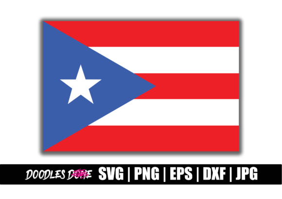 Puerto Rico Flag SVG: Graphics and Crafts for Real Publishing