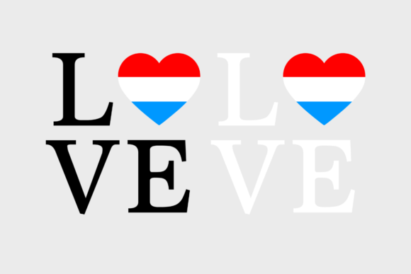 Review: Luxembourg Flag, Love Luxembourg, SVG Graphics & Crafts