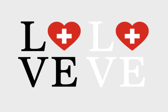 Switzerland Flag, Love Switzerland, SVG: Graphics and Crafts