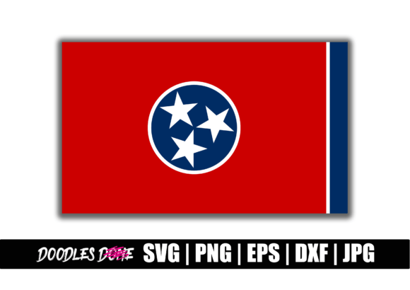 Tennessee State Flag SVG: Graphics and Crafts