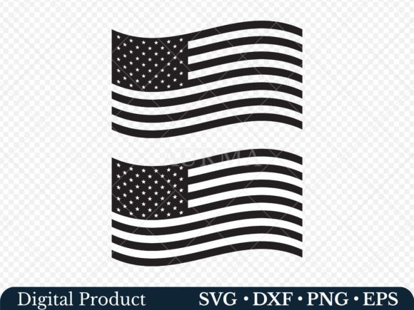 Waving Us Flag Svg, American Flag Svg